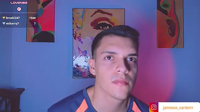 james_carter777 Шоу с уебкамера