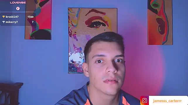 james_carter777 网络视讯表演