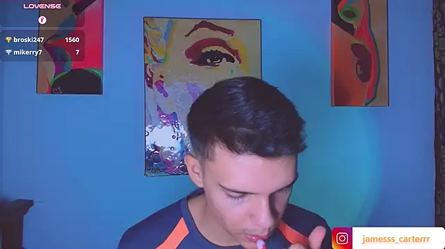 Show modela james_carter777 na web-kameri
