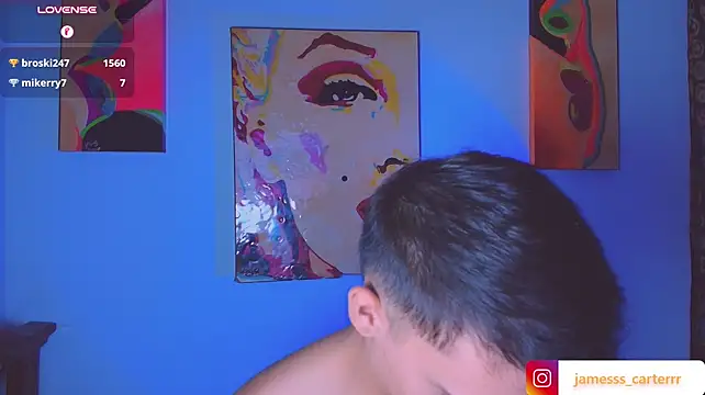 Show modela james_carter777 na web-kameri