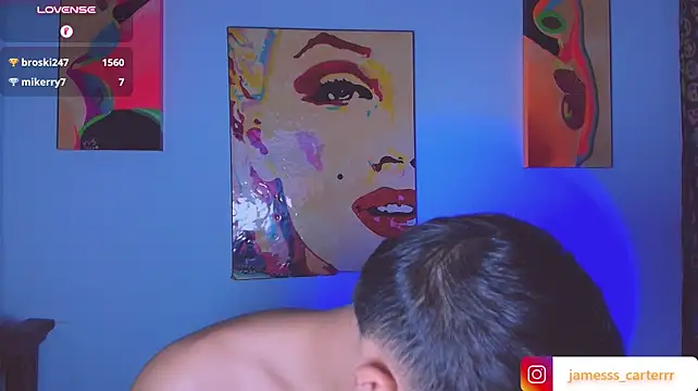 james_carter777 Шоу с уебкамера