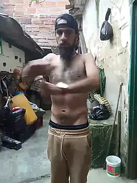 Hairy_mannn2n Webbikameraesitys