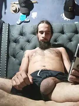 Hairy_mannn2n Webbikameraesitys