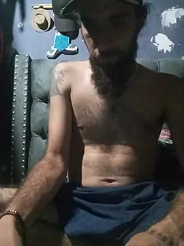 Hairy_mannn2n Webbikameraesitys