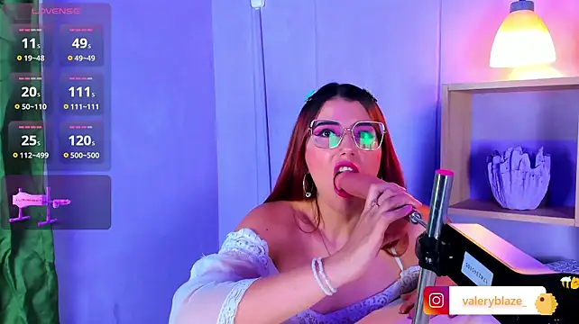 Valerryblaze webcam show