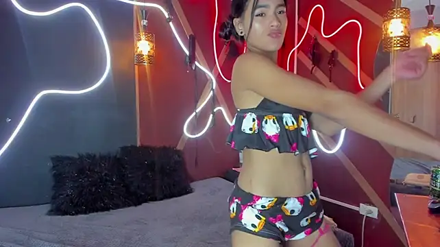 Show de RubiRoxanne na webcam