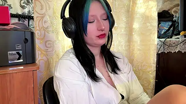 Show de Missmeew na webcam