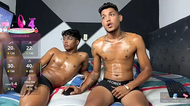 Show de ollitsack na webcam