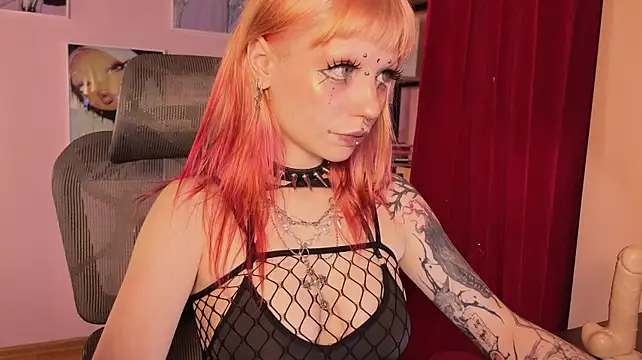 Show de EffieRay na webcam