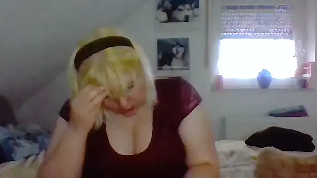 Show de xblondi na webcam