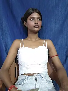 Show de brown-girl na webcam