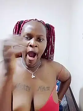 Show modela Wairimu1 na web-kameri