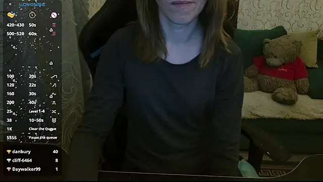 Show de ____Alisa____ na webcam