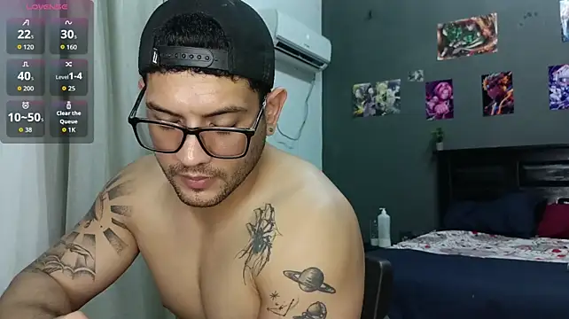 Show modela IkerNahum na web-kameri