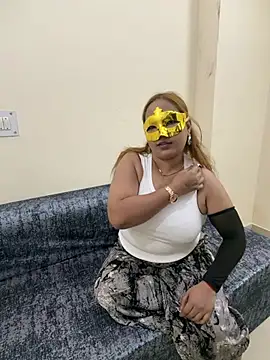 Show de DesiApex na webcam