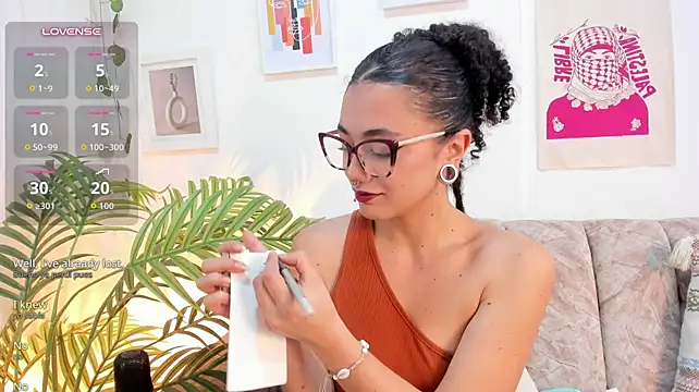 CurlyMeryJaneのウェブカメラショー