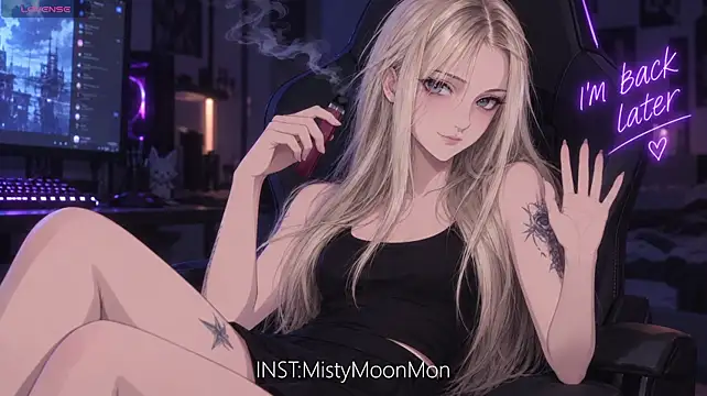 Show modela -MistyMoon- na web-kameri
