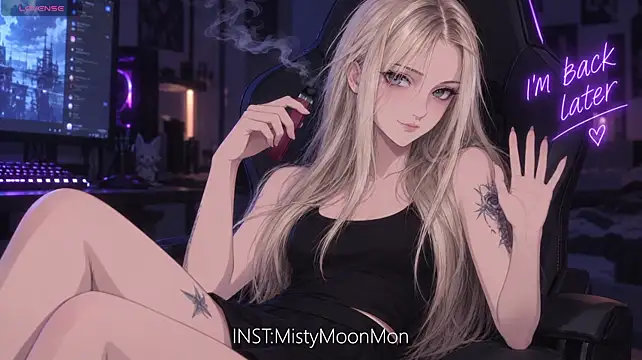 -MistyMoon- Webcam show