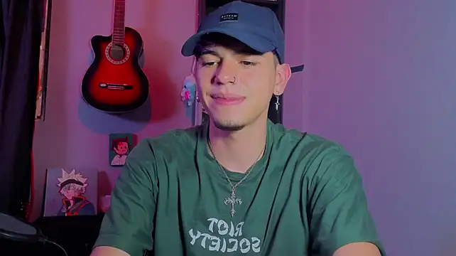 Show de MikeyKuro na webcam