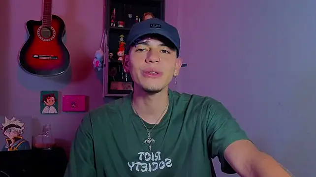 Show de MikeyKuro na webcam