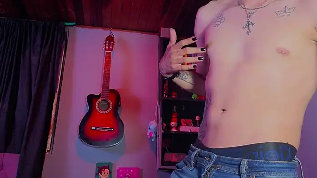 Show de MikeyKuro na webcam