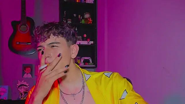 Show de MikeyKuro na webcam