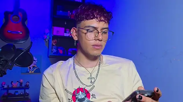 Show de MikeyKuro na webcam
