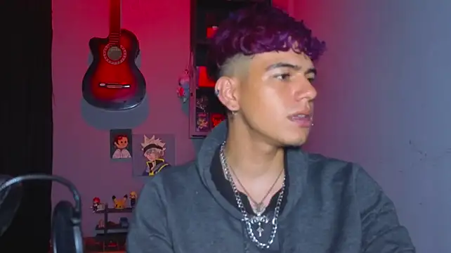 Show de MikeyKuro na webcam