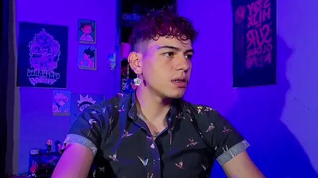Show de MikeyKuro na webcam
