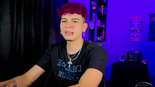 Show de MikeyKuro na webcam