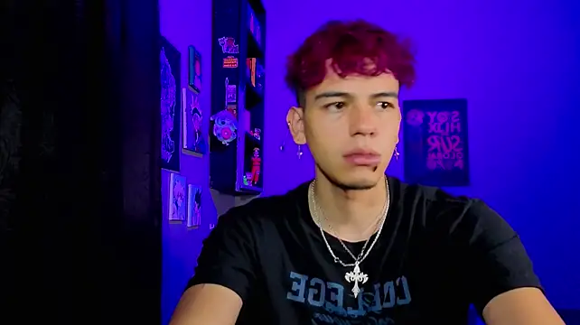 Show de MikeyKuro na webcam