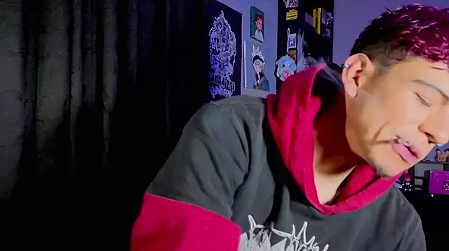Show de MikeyKuro na webcam