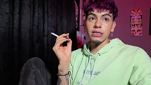 Show de MikeyKuro na webcam
