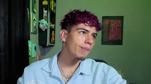 Show de MikeyKuro na webcam