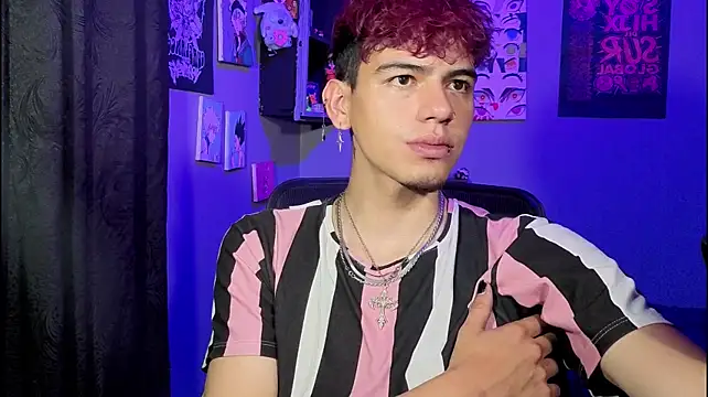 Show de MikeyKuro na webcam
