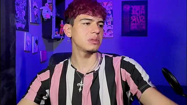 Show de MikeyKuro na webcam
