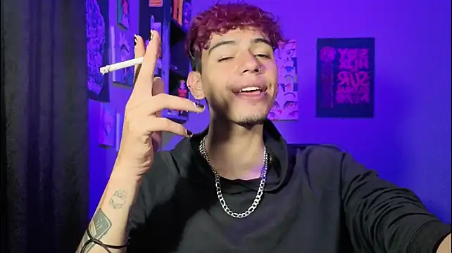 Show de MikeyKuro na webcam