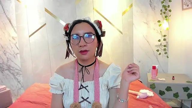 Show modela CuteCherryVelvet na web-kameri