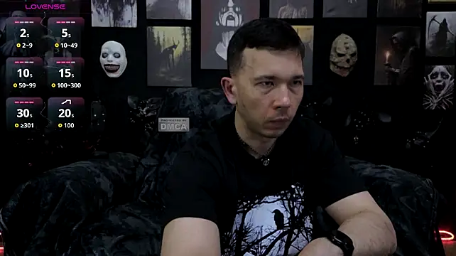 Show de KaydenGray na webcam