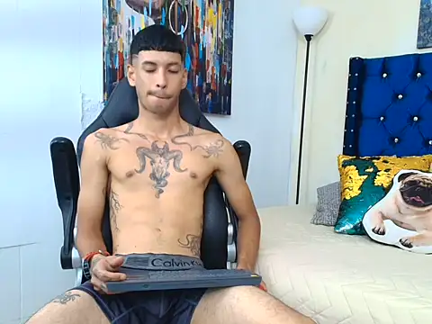 Show de connor_launther_ na webcam