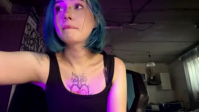 Show de AnnieTouch na webcam