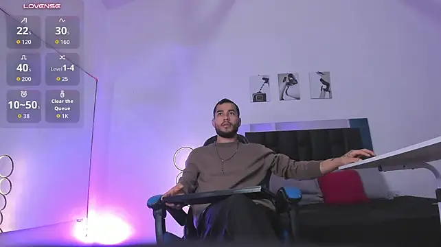 Show de maxpower830 na webcam