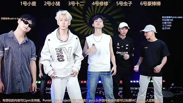 Show webcam de TFBOYS-001