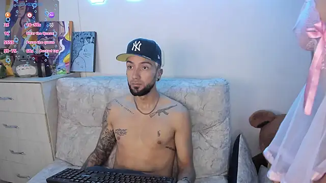 Show de couplevibesss na webcam