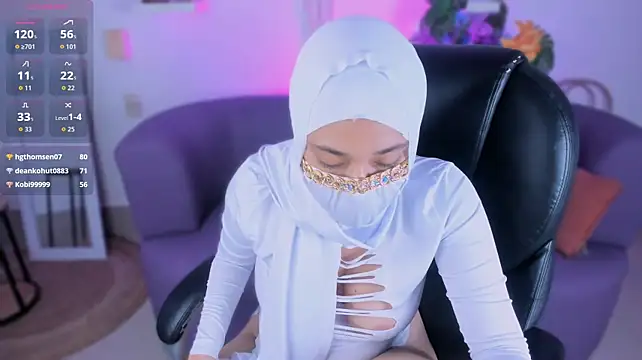 Show de zuri_zayn na webcam