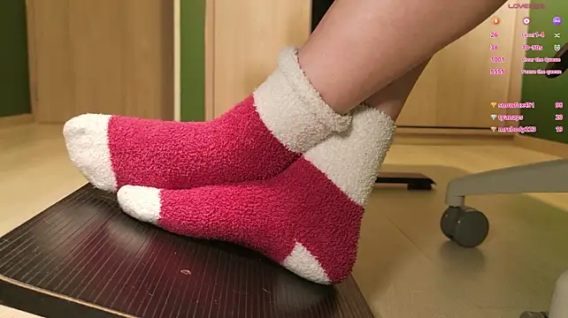 הופעת וובקאם של feetbeth