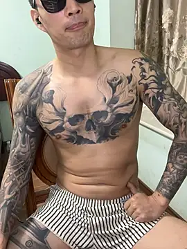Show modela Panda-x na web-kameri