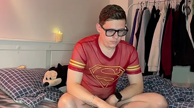 Show de daniel-below na webcam