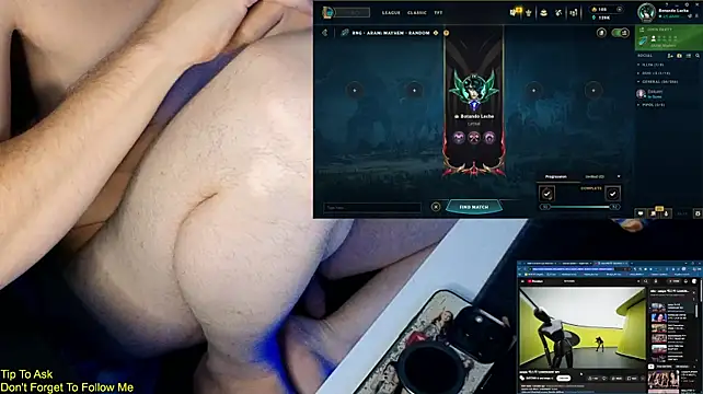 Show de StickyJoystick na webcam