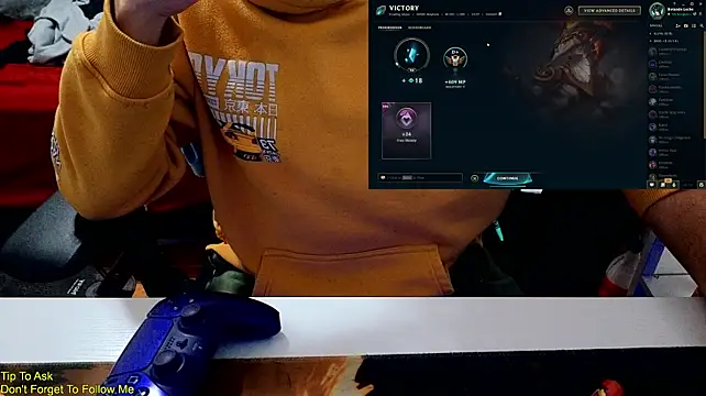 Show modela StickyJoystick na web-kameri
